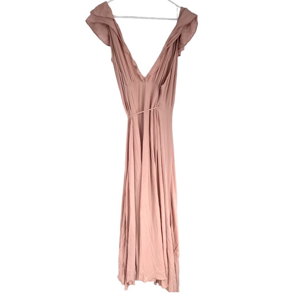 Reformation‎ Peppermint Blush Wrap Dress Womens Large - Picture 10 of 10